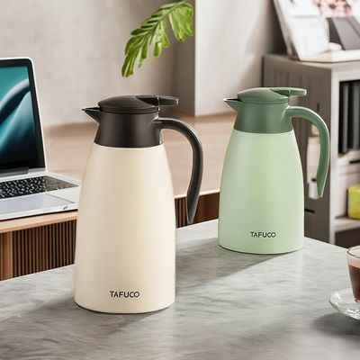 Customized Stainless Steel Vacuum Insulated Hot Water Tank Portable Coffee Pot for Adults