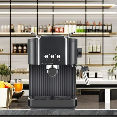 3-in-1 Coffee Machine with Bedroom Compatibility and Durable Copper Construction
