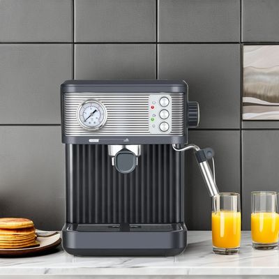 European Coffee Machine with Semi-Automatic Design and Customized Electronic Sensor