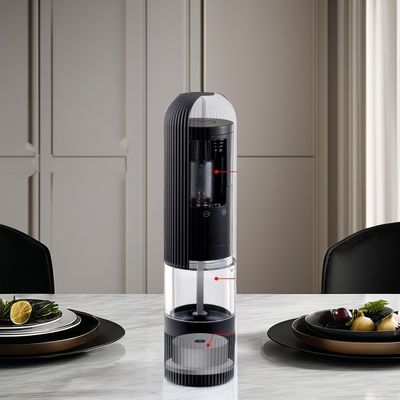 Electric Pepper Grinder Set Sustainable Ceramic Mills for Home and Solid Seasonings