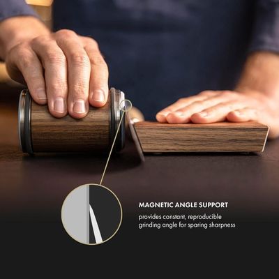 Stocked Multifunctional Kitchen Accessory Kit Walnut Aluminium Alloy Magnetic Diamond
