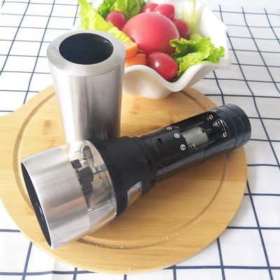 Electric Stainless Steel Salt and Pepper Grinder for Kitchen Spice Grinding Mills Type