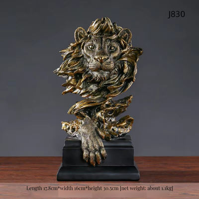 The Thinker Statue Resin Art Innovative Bamboo Design for Customized Color Home Decor