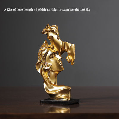The Thinker Statue Resin Art Innovative Bamboo Design for Customized Color Home Decor