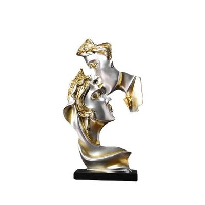 The Thinker Statue Resin Art Innovative Bamboo Design for Customized Color Home Decor