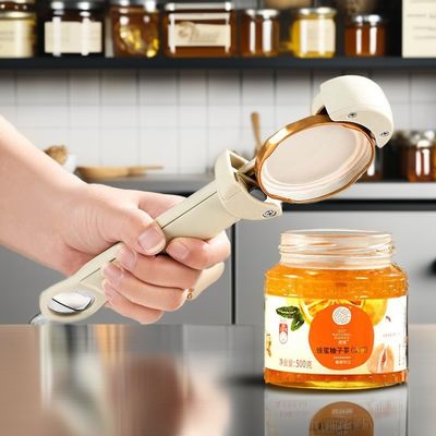 Custom Logo Bottle Opener Adjustable Manual Stainless Iron Can Grip for Wine and Beer