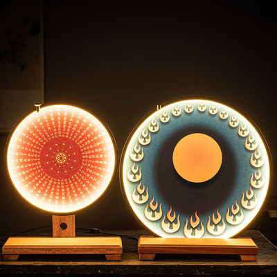 Stylish Black Myth Wukong Ceramic Incense Burner with Customized Color and LED Light