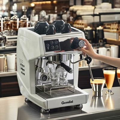 Thermos Temperature Sensing Cup Semi-Automatic Coffee Machine for Bicycle Cross-country