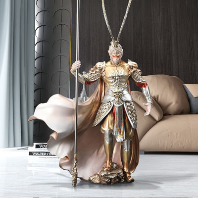 Black Mythology Monkey King Desktop Figure for Anniversary Occasions and Indoor Decor