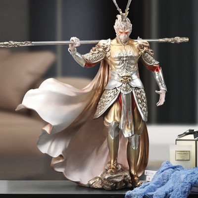 Black Mythology Monkey King Desktop Figure for Anniversary Occasions and Indoor Decor