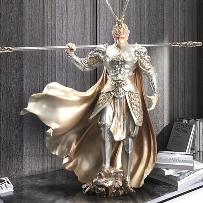 Black Mythology Monkey King Desktop Figure for Anniversary Occasions and Indoor Decor