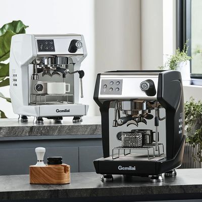 Professional Single Head Espresso Machine for Office Copper Material Bluetooth Sensor