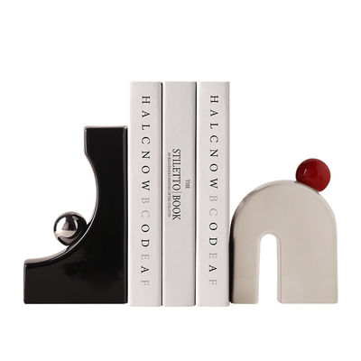 Customized Size Book Stands Artistic Bookshelf Decor for Luxury Home Decoration Pieces