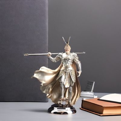 Ornaments Black Mythology Wukong Golden Hoop Desktop Figure Monkey King vs Buddha TV Cabinet Decor