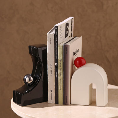 Customized Size Book Stands Artistic Bookshelf Decor for Luxury Home Decoration Pieces