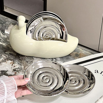 Handcrafted Cartoon Design Sunflower Ceramic Tableware Set for 6 Users Modern Style
