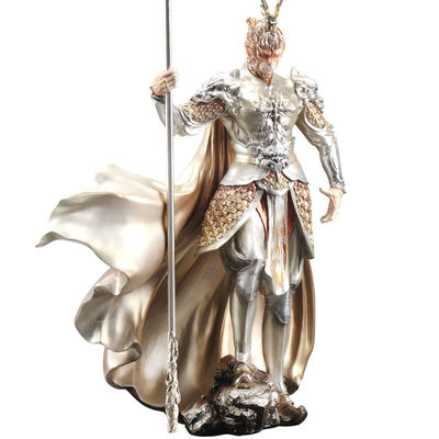 Custom Made Size Black Mythology Monkey King vs Buddha Ornaments for Asian Art Lovers