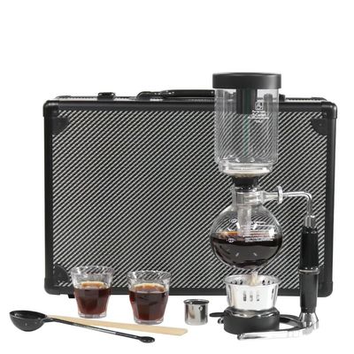 6 Quantity Single Serve Camping Ceramic French Press Coffee Maker with Customize Logo