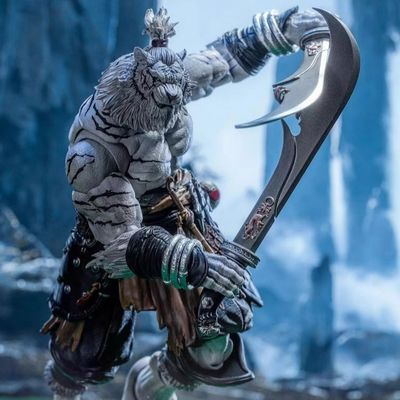 1/12 Scale Furay Planet Series Weng Tiger Action Figure White Version by Maestro Union