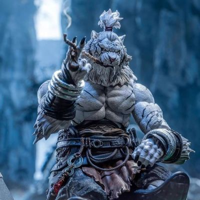 1/12 Scale Furay Planet Series Weng Tiger Action Figure White Version by Maestro Union