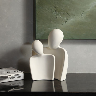 Elegant Ceramic Lovers Figurine for Couples in Love Eco-friendly Various Festivals