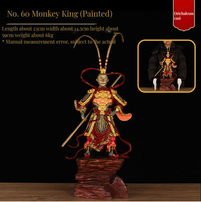 Black Myth Sun Wukong Statue-Golden Hoop 3D Figure Metal Resin Collection with Materials