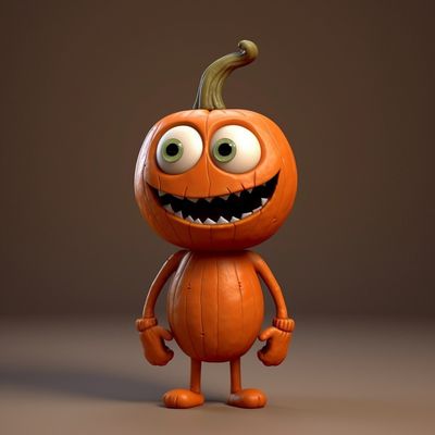 2024 Customized Color Acrylic Pumpkin Ornament for Hallween Home Office Car Interiors