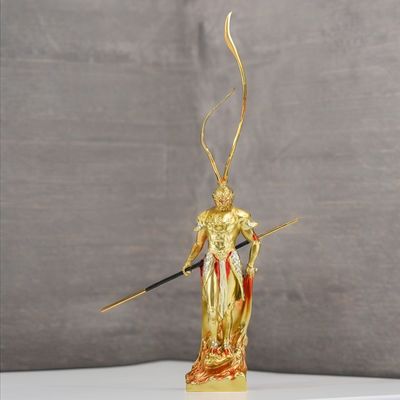 Anniversary Occasions Customized Color 3D Resin Figure Collectible Metal Monkey King