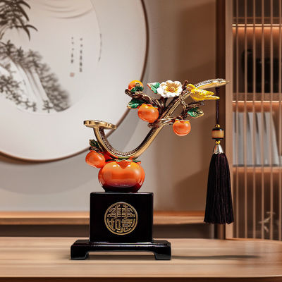 Modern End Persimmon Wine Cabinet in Customized Color and Style for Housewarming Gift