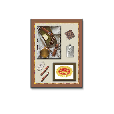 Sophisticated Modern 3D Simulation Cigar Painting Wall Murals for Custom Size Interiors