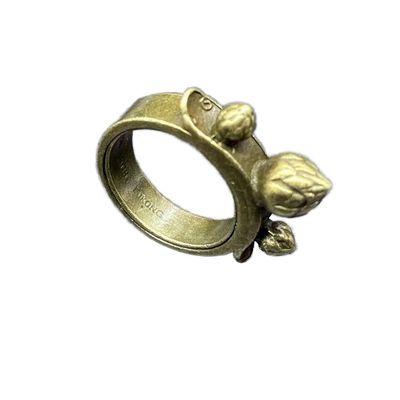 Three-Piece Gold Hoop Ring Badge Function Ornaments for Deluxe Black Myth Monkey King