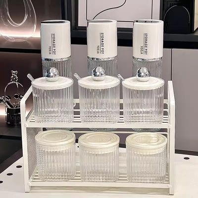 Customized Lid Spice Rack Cabinet Organizer for Space-Saving Kitchen Storage Solutions