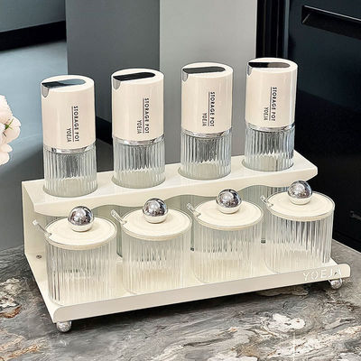 Customized Lid Spice Rack Cabinet Organizer for Space-Saving Kitchen Storage Solutions