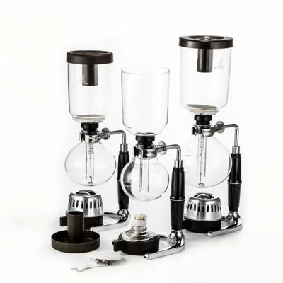 High Borosilicate Glass Manual Coffee Syphon Machine 3 Cups 5 Cups Household Stocked Feature