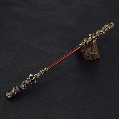 Custom Made Size Full Metal Craft Model Monkey King Ruyi Golden Hoop for Home Ornament