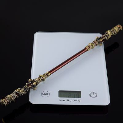 Custom Made Size Full Metal Craft Model Monkey King Ruyi Golden Hoop for Home Ornament