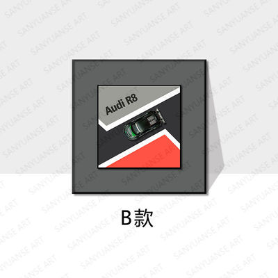 Electric Cross-Border E-Commerce Wall Art in Post-modern Style for Children's Bedroom