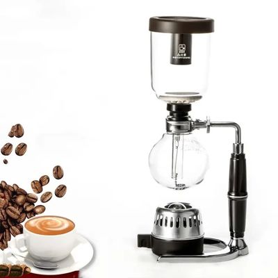 360ml 600ml Borosilicate Glass Syphon Coffee Machine for Coffee Brewing Experience