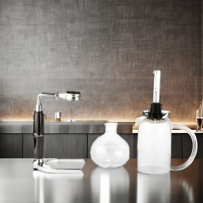 None Design Style Metal Japanese Style Glass Vacuum Syphon Coffee Machine Tea Tools