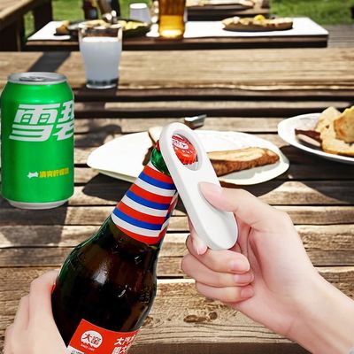 Customizable Logo Stainless Steel Magnetic Can Bottle Opener for Household Kitchens