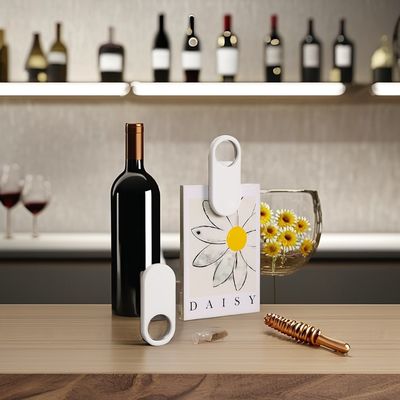 Customizable Logo Magnetic Stainless Steel Can Bottle Opener for Smooth Operation in Kitchen
