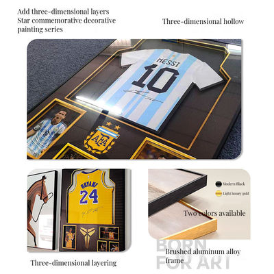 Stylish Crystal Design 3D Wall Painting Frame for Hanging Decoration on Anniversary