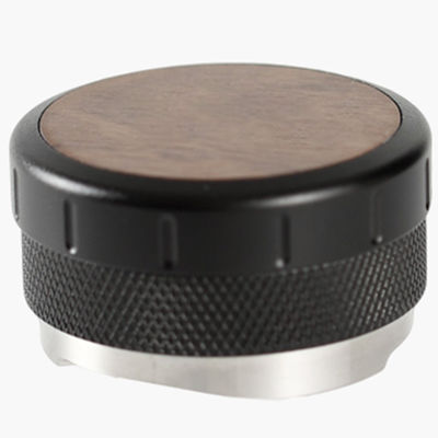 Portable 2024 Espresso Coffee Tamper with Walnut Wood Handle and Calibrated Pressure