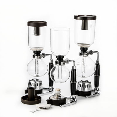 Direct Heatproof Syphon Vacuum Glass Coffee Maker Stocked Feature Coffee Percolator