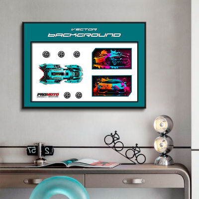 Stylish Crystal Glass Background Wall Hanging for Building Blocks in Modern Design