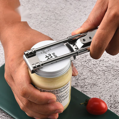 Convenient Can Opener Tool with Labor-Saving Twist Cap Design and Adjustable Handle
