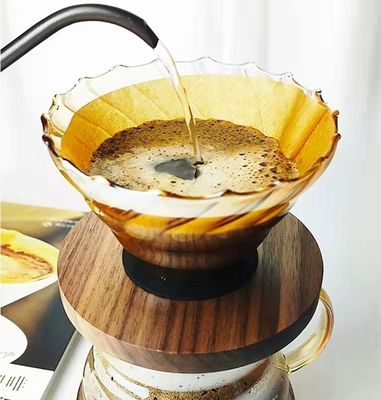 600ML Nordic Portable Pour-Over Coffee Server Drip Set with Heat-Resistant Glass Pot