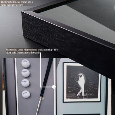 Modern Simple Crystal Glass Golf Painting Building Blocks Design for Gallery Wall Sets