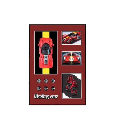Modern Three-Dimensional Block Car Electric Format for Home Office Bedside Sofa Decor
