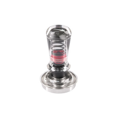 Constant Force Teaching Powder Bowl 58mm Transparent Espresso Tamper Set for Kitchen